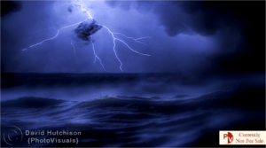 Fine Art Photograph Of A Storm At Sea For Sale